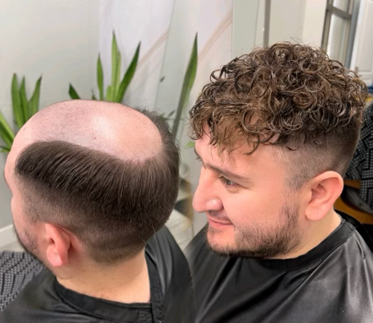 Curly hair system style inspiration
