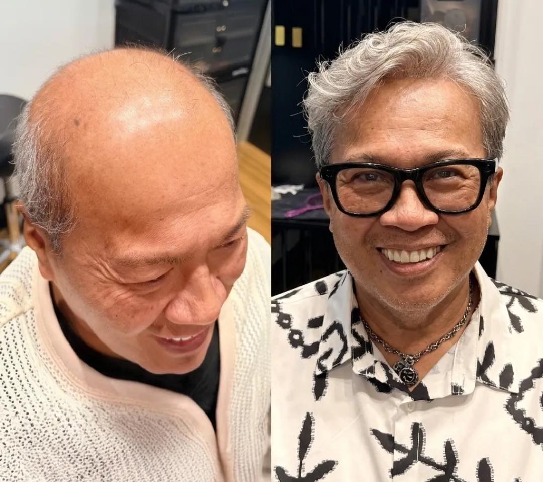 Gray hair system style inspiration