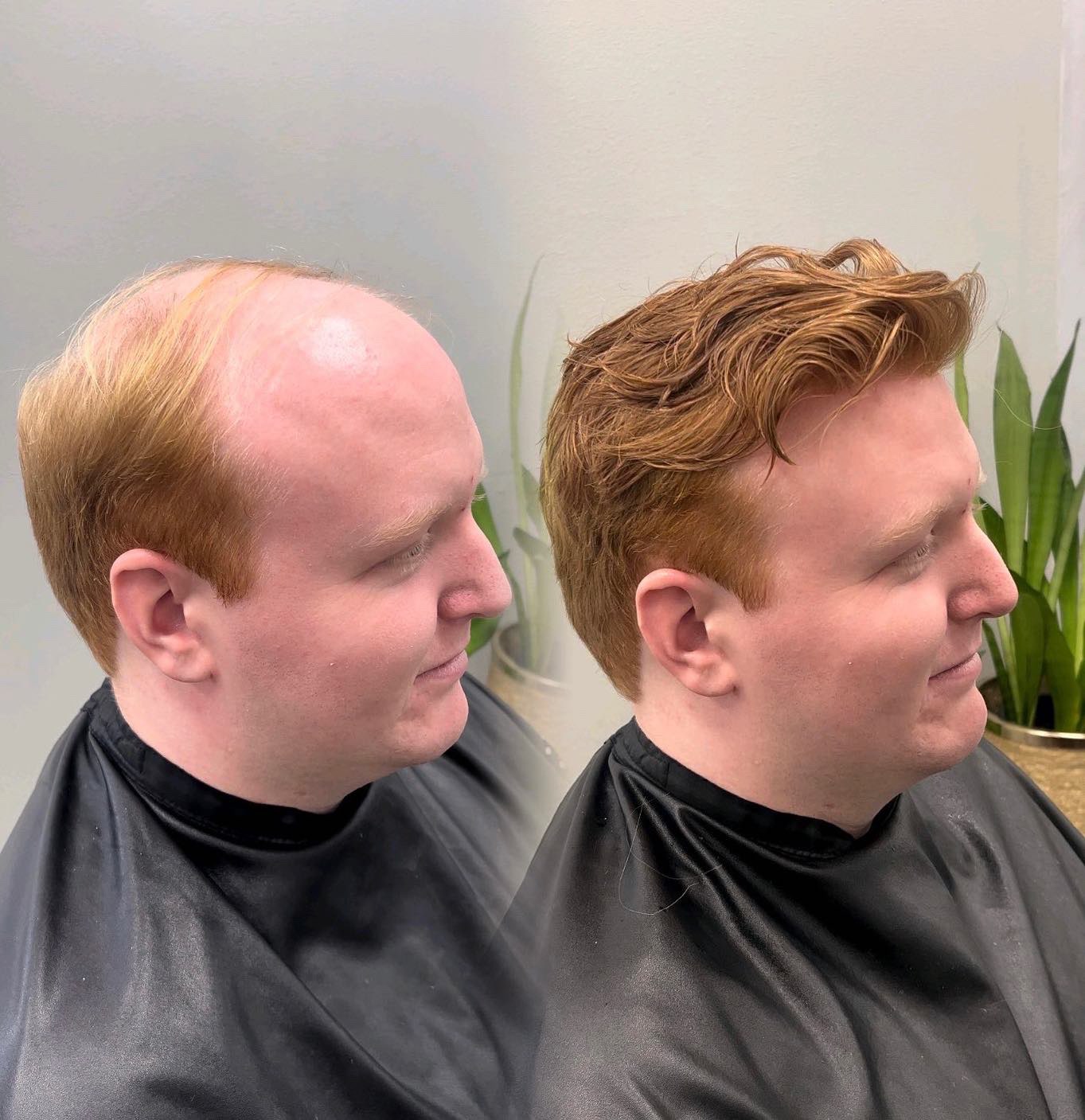 Men's hair system style inspiration
